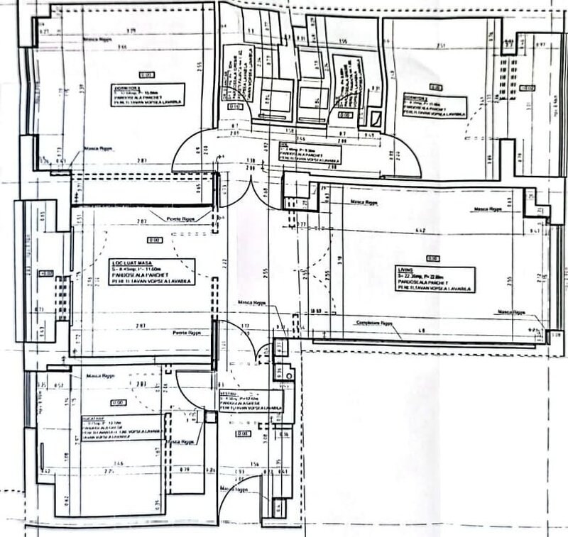 Crangasi, 4 camere transformat in 3 camere, centrala proprie, mobilat